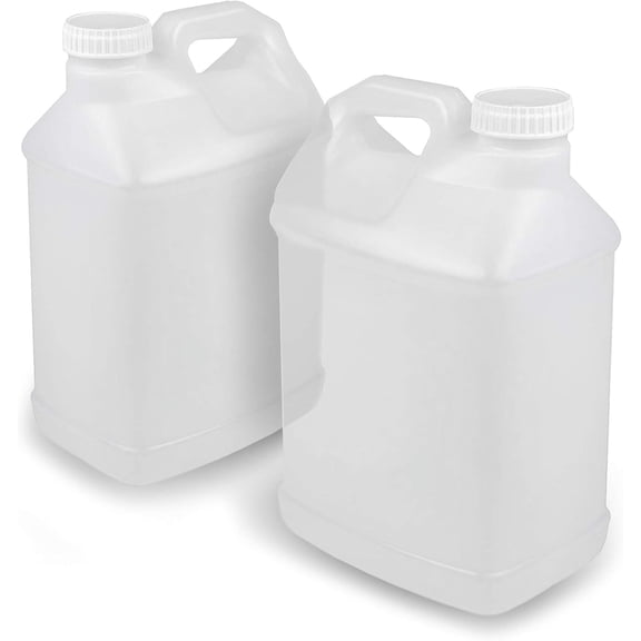 2.5 Gallon Heavy Duty Mixing Containers with Pressure Lids, 2-Pack, for Frozen Drinks/Cold Brewing