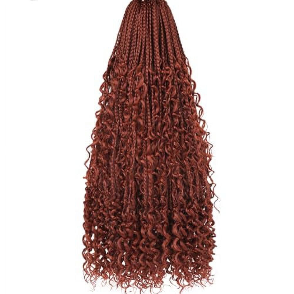 Beverlee 24 Inch Boho Box Braids 8 Packs Goddess Box Braids Crochet 