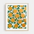 thumbnail image 1 of Beverly Botanical Abstract Tropical - Mixed Media Fruit Pattern Botanical Geometric Modern Art Pop Art Tropical Oak Framed Wall Art Print 12 x 16 inches, 1 of 12