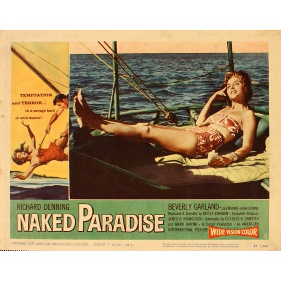 Beverly Garland - Naked Paradise Photo Print (10 x 8)