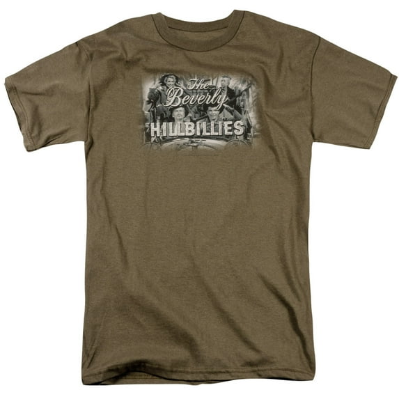 Beverly Hillbillies Men's Beverly Hillbillies Logo T-shirt XX-Large Grey