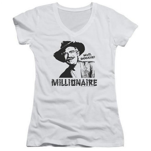 Beverly Hillbillies-Millionaire Junior Tee - White- Small