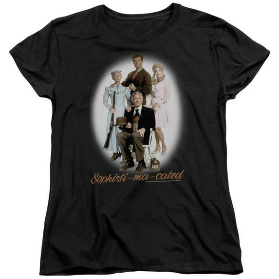 Beverly Hillbillies Sophistimacated Women's T-Shirt Black