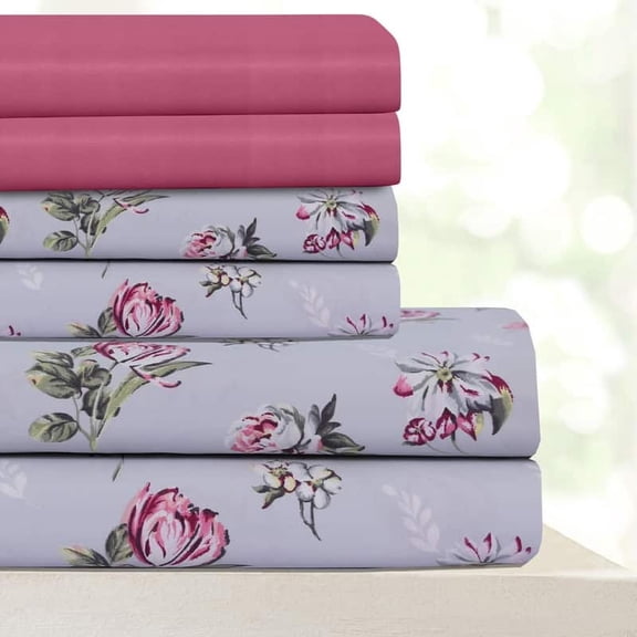 Emma Beverly Hills 400 Thread Count Egyptian Quality Cotton Sheets Set with Bonus Pillowcases Full