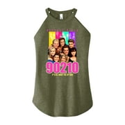 Beverly Hills 90210 - It's All About the Zip Code - Juniors High Neck Tank Top