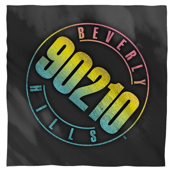 90210 Palms Logo Bandana White