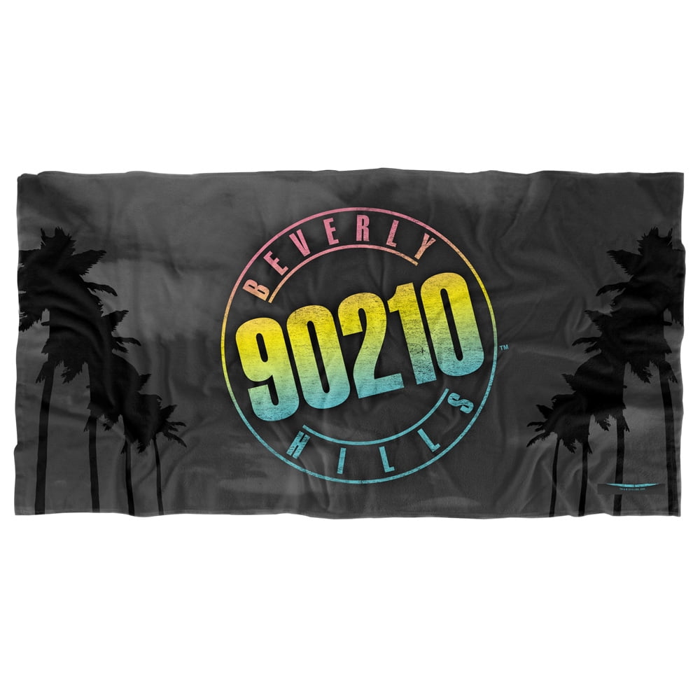 Beverly Hills 90210 Palms Logo Officially Licensed Beach Towel 30' X 60'