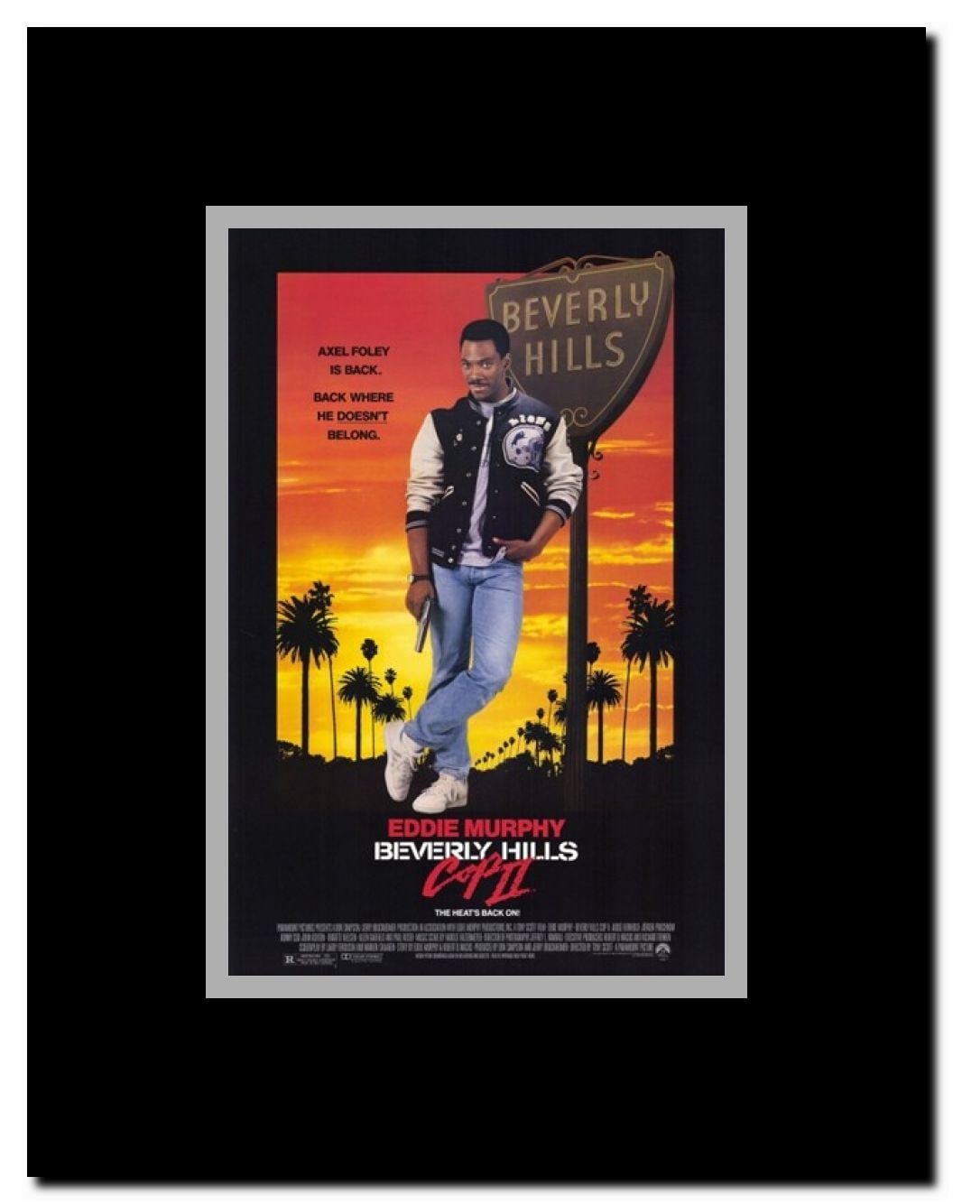 Beverly Hills Cop 2 Framed Movie Poster