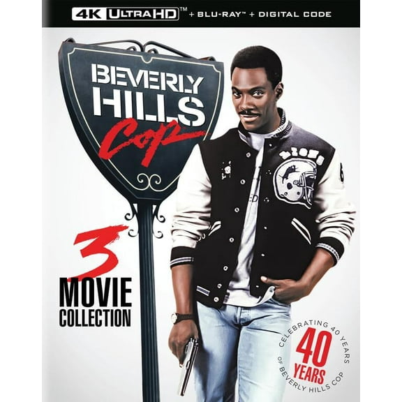 Beverly Hills Cop: 3-Movie Collection 4K Ultra HD 1984, 1987, 1994