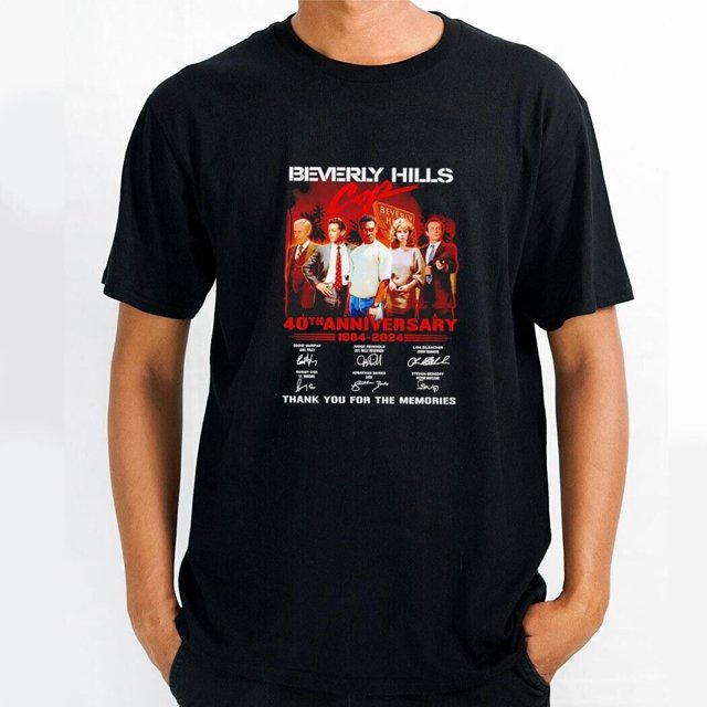 Beverly Hills Cop 40Th Anniversary TShirt 19842024 Thank You For The