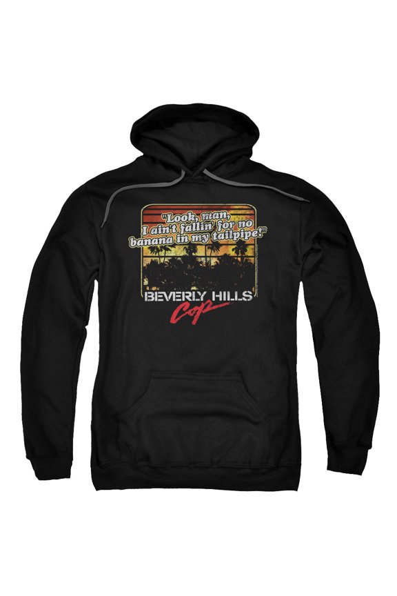 Beverly Hills Cop - Banana In My Tailpipe - Pull-Over Hoodie - Medium