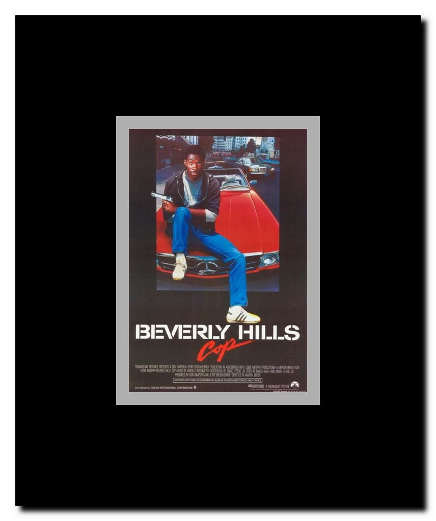 Beverly Hills Cop Framed Movie Poster