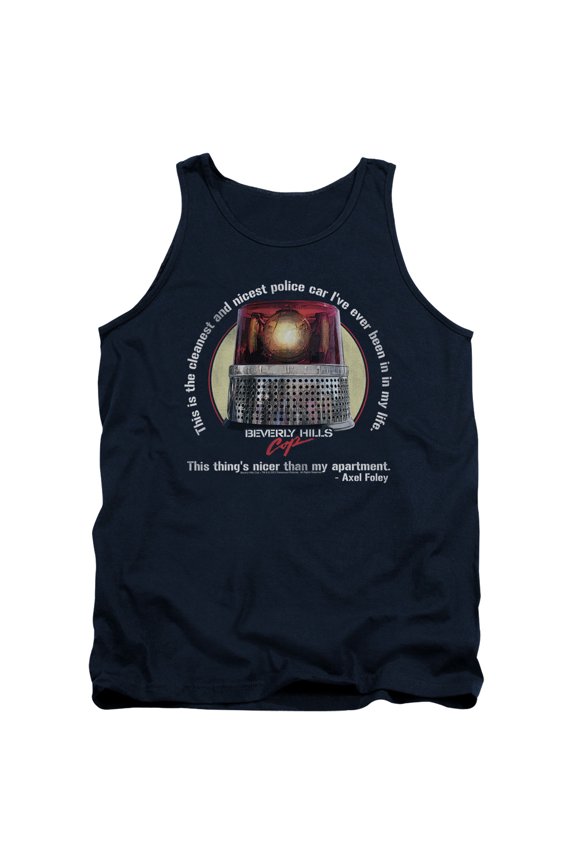 Beverly Hills Cop - Nicest Police Car - Tank Top - Medium