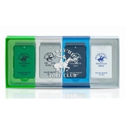 Beverly Hills Polo Club Mens Eau de Toilette Pocket Spray Set, 0.68 fl oz, 4 pack