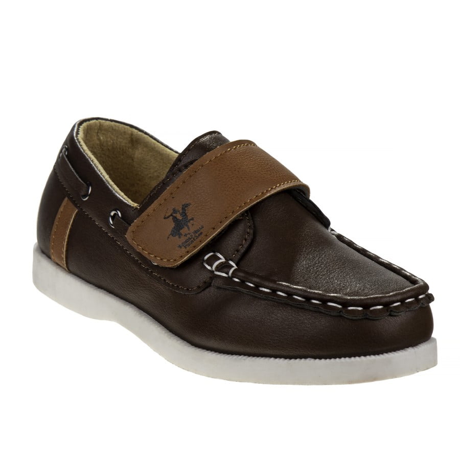 Beverly Hills Polo Club Boy hook & loop Strap Toddler Boat Shoes