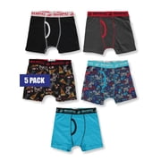 Beverly Hills Polo Club Boys 5-Pack Boxer Briefs Underwear Color multi Size 12 - 14