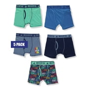 Beverly Hills Polo Club Boys 5-Pack Boxer Briefs Underwear Color multi Size 16 - 18
