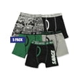 thumbnail image 1 of Beverly Hills Polo Club Boys' 5-Pack Boxer Briefs Color: black/multi Size: 4t, 1 of 1