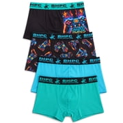 Beverly Hills Polo Club Boys Boxer Briefs Performance Boys Underwear 4 Pack