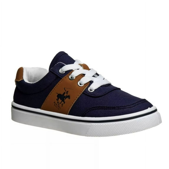 Beverly Hills Polo Club Boys Casual Slip-on Canvas Sneakers (Little Kids/Big Kids)