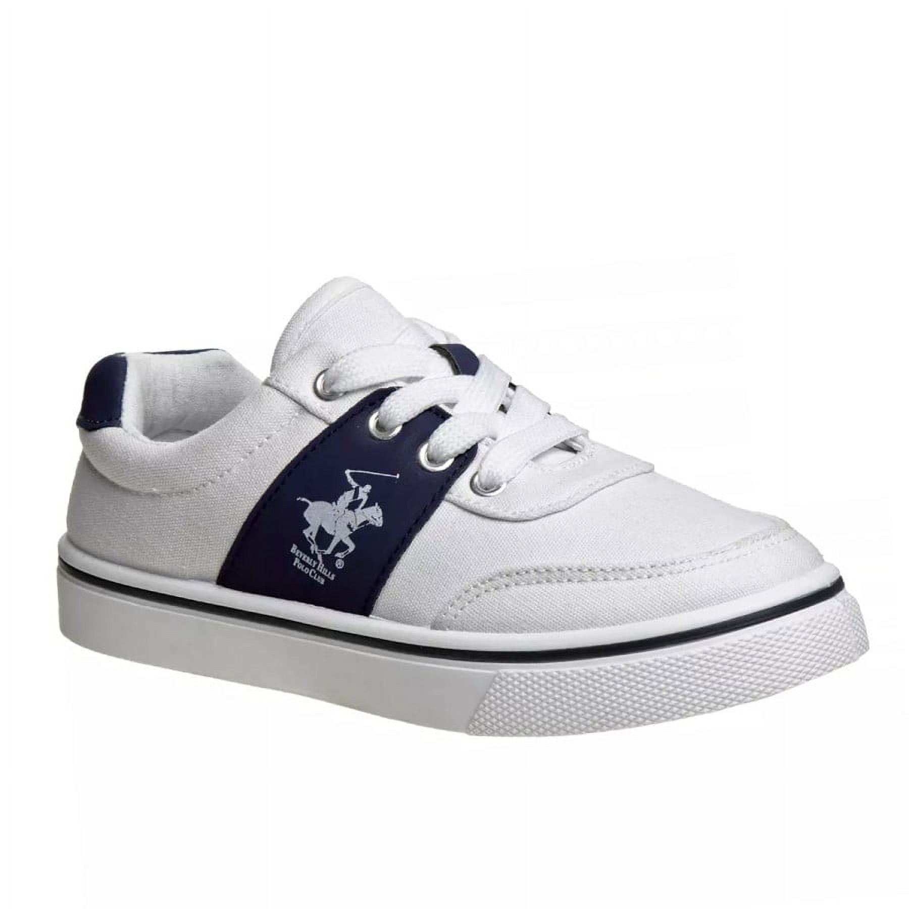 Polo Ralph Lauren Sayer Canvas / Sued Low Top Sneaker Light Navy / Multi PP  | The Sporting Lodge