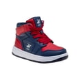 thumbnail image 1 of Beverly Hills Polo Club Boys High Top Canvas Sneakers, Navy, Size: 3, 1 of 5