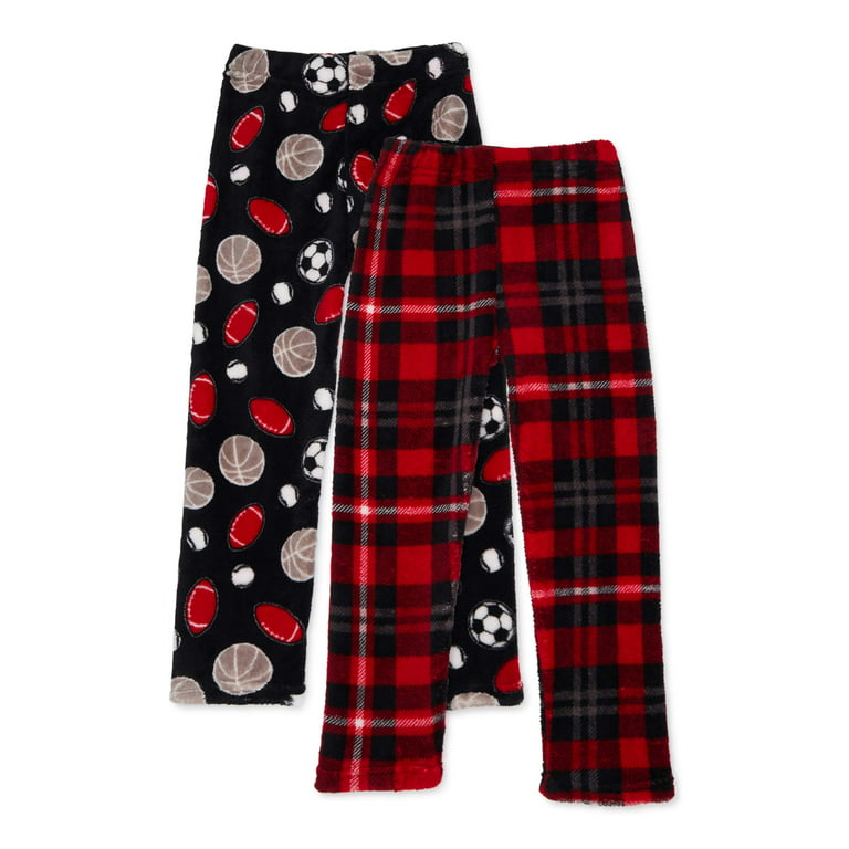 Beverly Hills Polo Club Boys Pajama Pants, 2-Pack, Sizes 4-18 