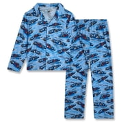 Beverly Hills Polo Club Boys Pajama Set Lightweight Button Down Long Sleeve Pajamas and Pajama Pants
