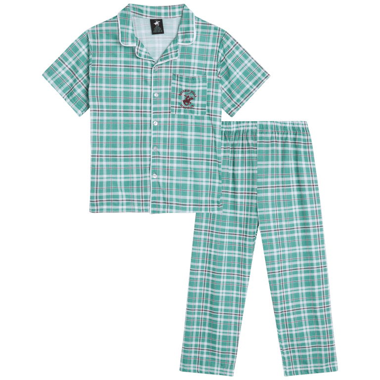 Beverly hills polo top club pajama pants