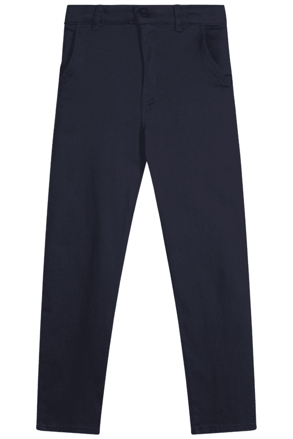 Boys’ School Uniform Pants – Relaxed Fit Casual Flat Front Pants (4-18)