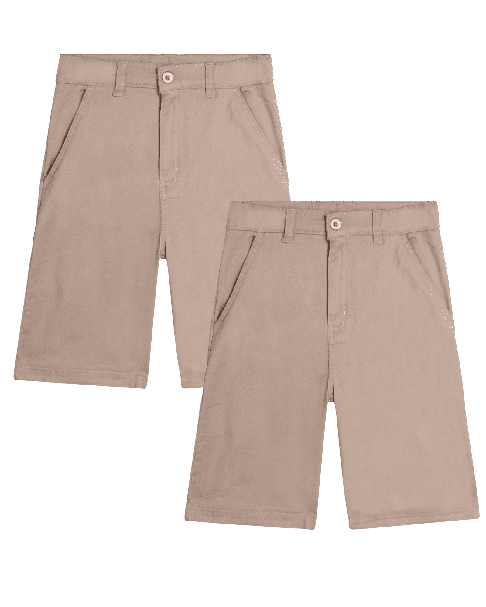 Beverly Hills Polo Club Boys' School Uniform Shorts 2 Pack Uniform