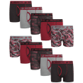 thumbnail image 1 of Beverly Hills Polo Club Boys' Underwear - 10 Pack Cotton Boxer Briefs (Size: 4-18), 1 of 7
