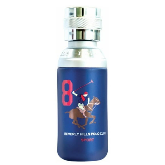 Beverly Hills Polo Club Men's No 8 EDT 3.4 oz Fragrances 8718719850060