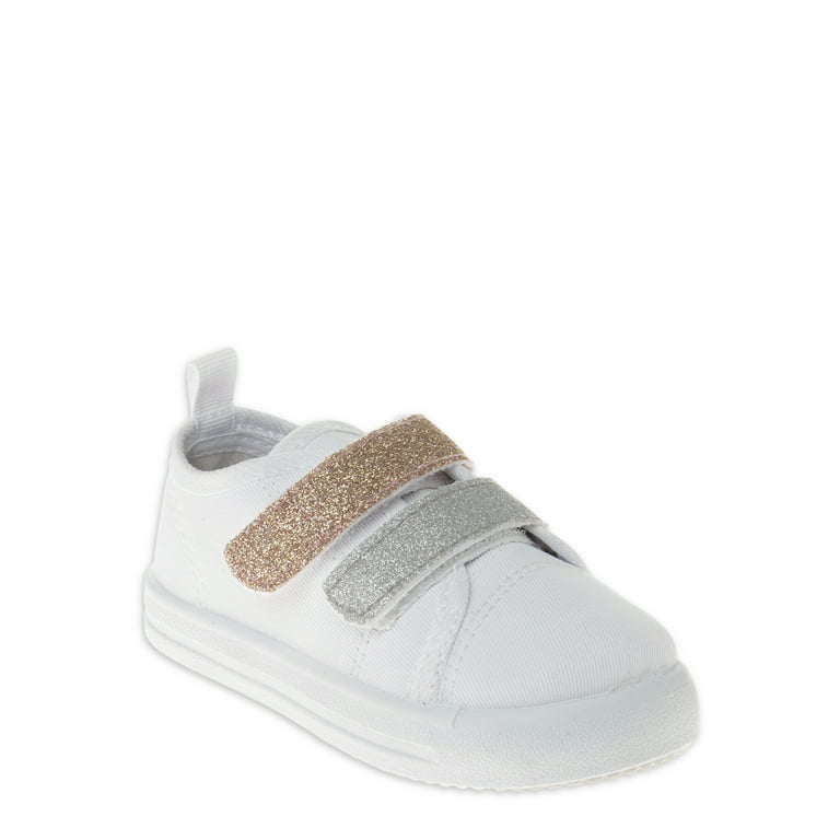 Beverly Hills Polo Club Girls Hook and Straps Sneakers, Sizes 5-10 - Walmart.com