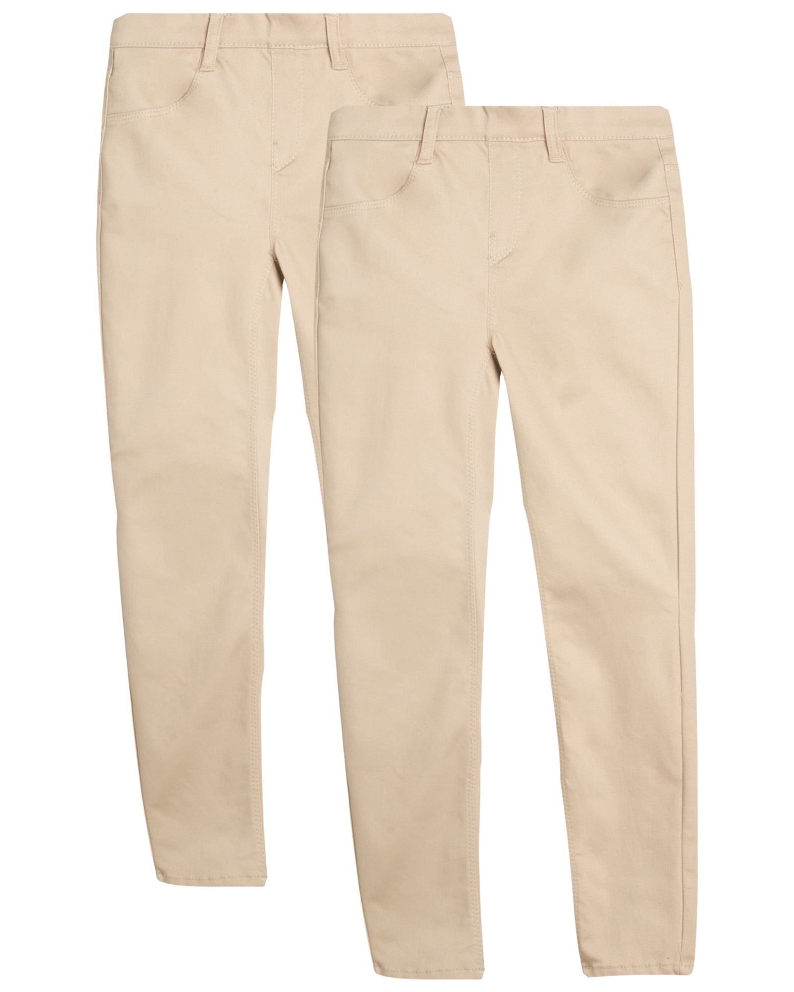 Beverly Hills Polo Club Girls' School Uniform Pants - 2 Pack