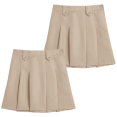 thumbnail image 1 of Beverly Hills Polo Club Girls' School Uniform Skort - 2 Pack Scooter Skirt with Under Dress Shorts (4-16), 1 of 6