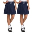 thumbnail image 1 of Beverly Hills Polo Club Girls' School Uniform Skort - 2 Pack Scooter Skirt with Under Dress Shorts (4-16), 1 of 7