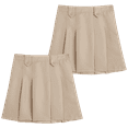 thumbnail image 1 of Beverly Hills Polo Club Girls' School Uniform Skort - 2 Pack Scooter Skirt with Under Dress Shorts (4-16), 1 of 6