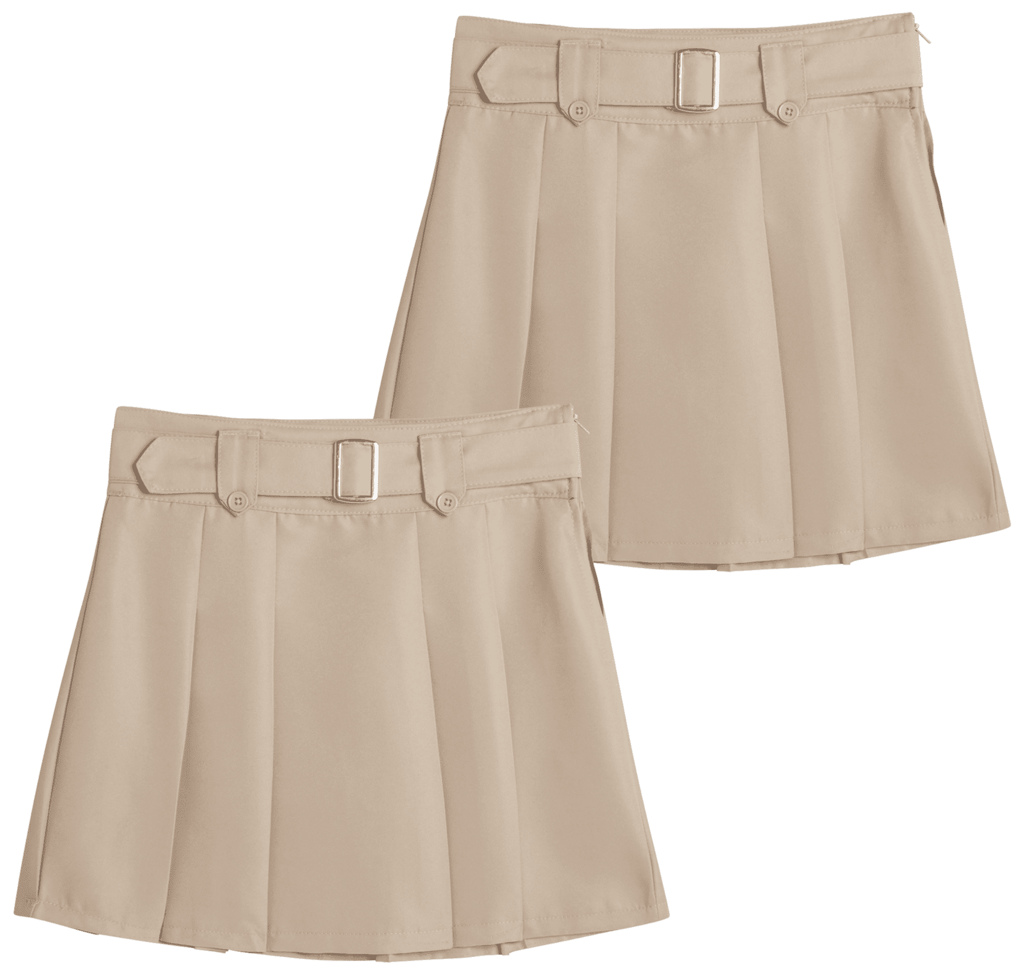 Khaki skirt for school hot sale