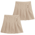 thumbnail image 1 of Beverly Hills Polo Club Girls' School Uniform Skort - 2 Pack Scooter Skirt with Under Dress Shorts (4-16), 1 of 6