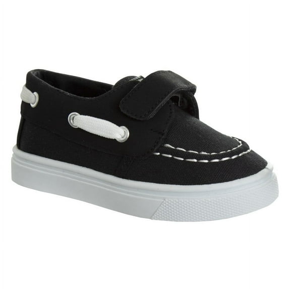 Beverly Hills Polo Club Hook And Loop Boys Fashion Sneakers (Toddler Little Kids), Black White, 7