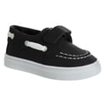 thumbnail image 1 of Beverly Hills Polo Club Hook And Loop Boys Fashion Sneakers (Toddler Little Kids), Black White, 7, 1 of 7