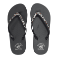 thumbnail image 1 of Beverly Hills Polo Club Leopard Adult Women Flip Flop Sandal Thong (Silver, Size 7), 1 of 4