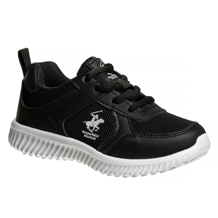 Beverly Hills Polo Club Little Kids Boys Lace-up Flat Heel Casual Sneakers