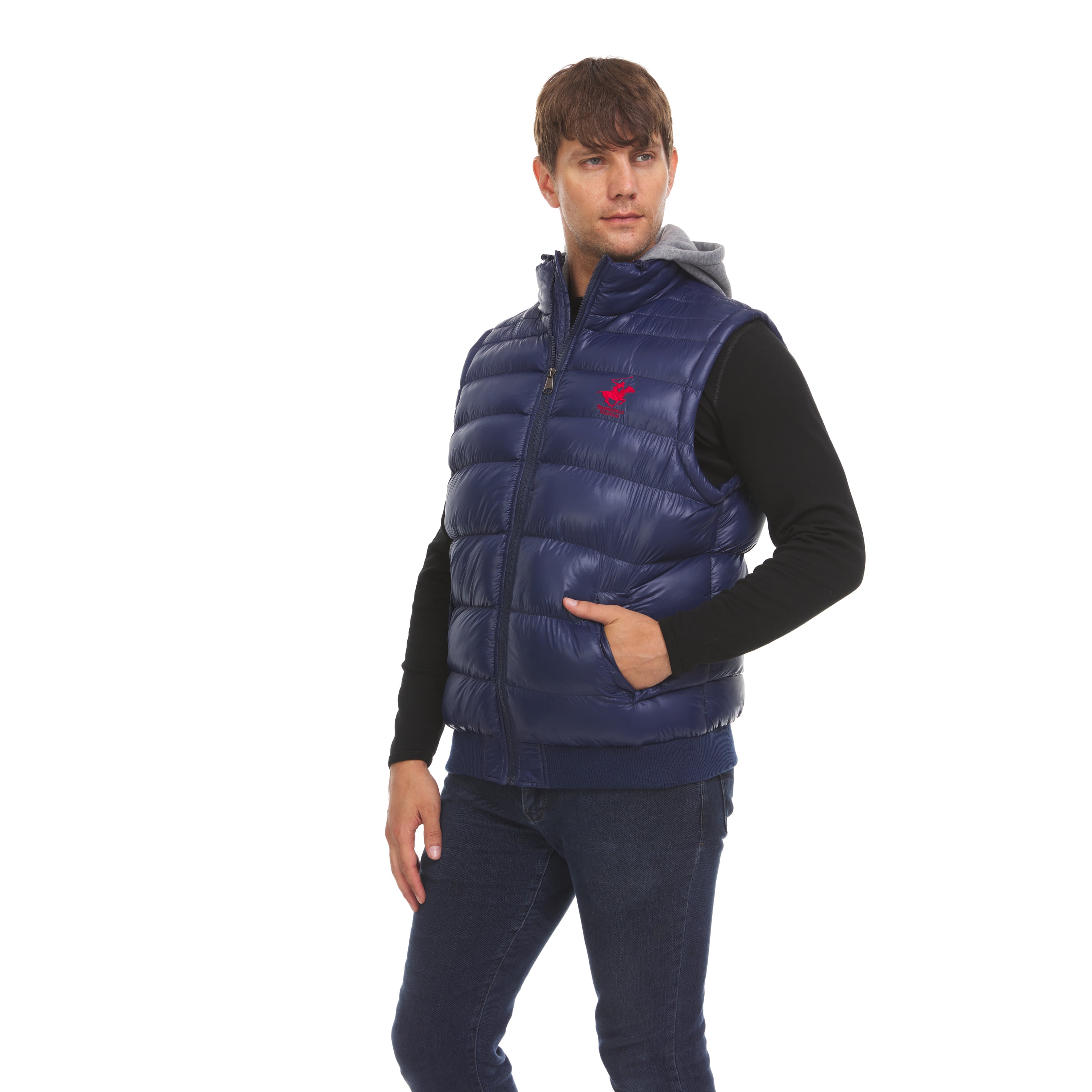 Polo bubble vest mens best sale