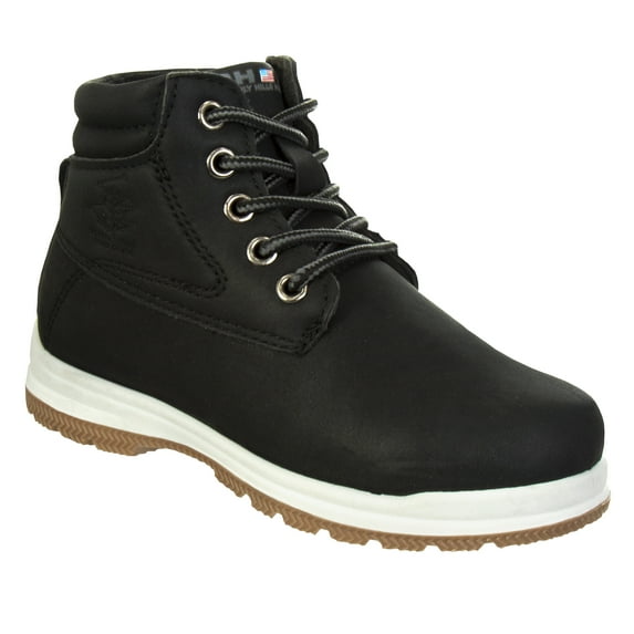 Beverly Hills Polo Club Boys' High Top Lace-up Casual Fashion Boots (Toddler/Little Kids)