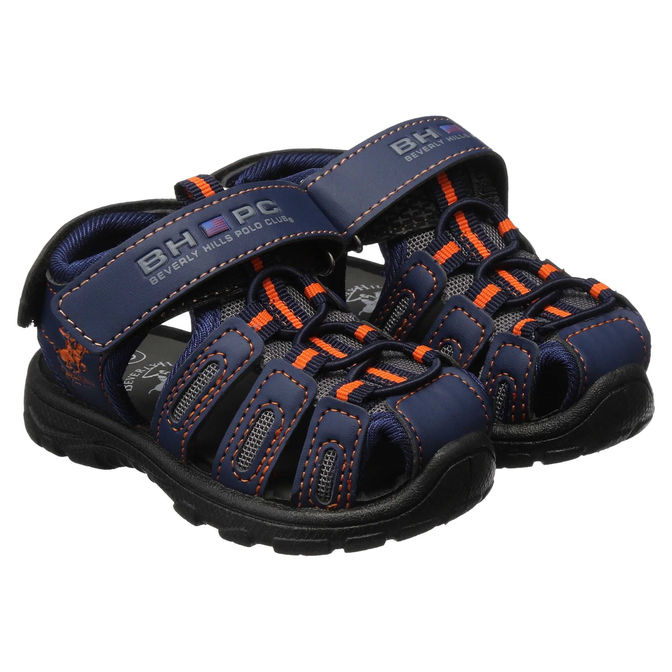 Beverly Hills Polo Club Toddler deals Boys Closed Toe Athletic Sandals, Sizes 5-10