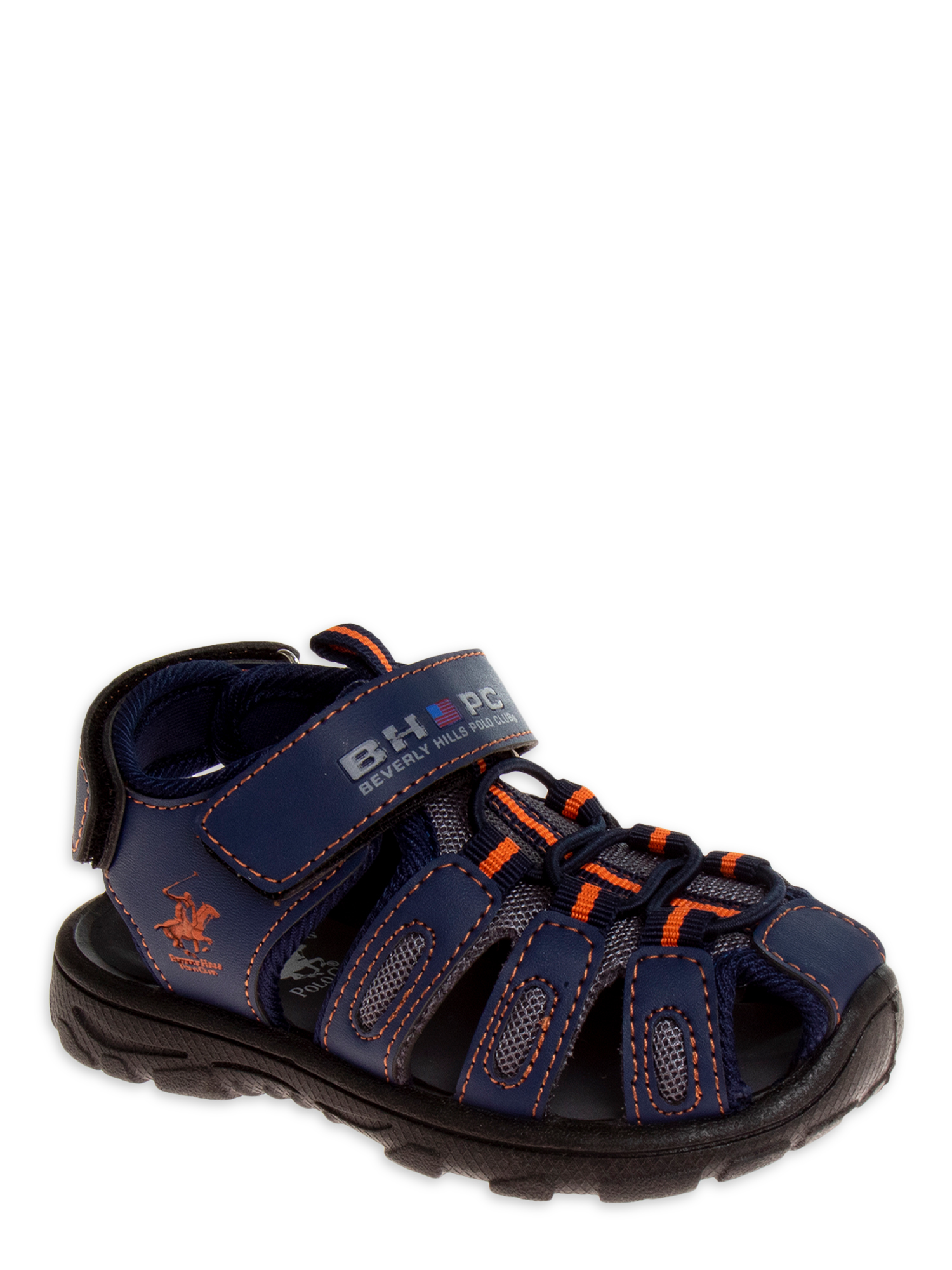 "Beverly Hills Polo Club Toddler Boys Caged Sandals, Sizes 510