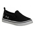 thumbnail image 1 of Beverly Hills Polo Club Toddler Boys Slip On Canvas Sneakers, Black, Size: 6, 1 of 6