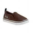 thumbnail image 1 of Beverly Hills Polo Club Toddler Boys Slip On Canvas Sneakers, Brown, Size: 8, 1 of 6